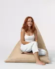 Säkkituoli ulkokäyttöön, musta, 145 cm, ympäristöystävällinen, mukava - Säkkituolit - 8683743039647 - 10