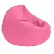 Säkkituoli ulkokäyttöön, vaaleanpunainen, 100 cm, mukava, kestävä, ympäristöystävällinen - Säkkituolit - 8683743040537 - 1