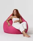 Säkkituoli ulkokäyttöön, vaaleanpunainen, 115 cm leveä, vedenkestävä, kestävä - Säkkituolit - 8683743039357 - 8