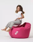 Säkkituoli ulkokäyttöön, vaaleanpunainen, 115 cm leveä, vedenkestävä, kestävä - Säkkituolit - 8683743039357 - 12