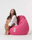 Säkkituoli ulkokäyttöön, vaaleanpunainen, 115 cm leveä, vedenkestävä, kestävä - Säkkituolit - 8683743039357 - 16