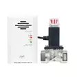 Sarja PNI Safe House 400 kaasuanturi ja solenoidiventtiili 3/4 tuumaa, ääni- ja valohälytys, 85dB, havaitsee maakaasun, metaanikaasun (CH4) - PNI tuotteet - 5949066534317 - 3