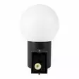 Seinävalaisin GLOBUS E27 PIR antrasiitti / tummanharmaa Led Energie - Pallomainen ulkoseinävalaisin liiketunnistimella - Seinä- ja kattovalaisimet - 6418536040737 - 4