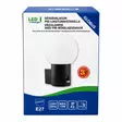 Seinävalaisin GLOBUS E27 PIR antrasiitti / tummanharmaa Led Energie - Pallomainen ulkoseinävalaisin liiketunnistimella - Seinä- ja kattovalaisimet - 6418536040737 - 6