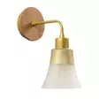 Seinävalaisin, kulta, 13 cm x 28 cm, kestävä, elegantti, toimiva - Katto- ja seinävalaisimet - 8681875576887 - 4