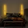 Seinävalaisin, kulta, 91 cm leveä, kestävä, energiatehokas - Katto- ja seinävalaisimet - 8683742688297 - 4