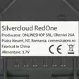 Silvercloud RedOne urheiluautolelu kaukosäätimellä, "savu" efektillä ja LEDeillä, vara-akku 1500mAh, monisuuntaiset liikkeet, punainen - PNI tuotteet - 5949066534607 - 9