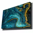 Sininen Koristeellinen Canvas-taulu 70x100 cm - Laadukas 100% Kangas ja Mäntykehys - Tyylikäs Sisustuselementti - Taulut ja kehykset - 8683743825967 - 4