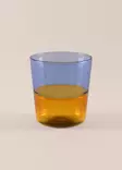 Sininen Tumbler 100% Lasi 8x8x9 cm 320 ml - Astianpesukoneen Kestävä, Ei Mikroaaltouuniin - Tyylikäs Keittiölasit - Juomalasit - 8684283559077 - 4