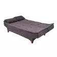 Sohva-sänkysetti, antrasiitti, W190 cm x H90 cm x D85 cm, kestävä, mukava - Sohvat - 8682870916807 - 10
