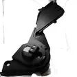 SuperMoto Istuimen lukon sisäinen muoviosa vasen - SuperMoto - 6438431025707 - 1