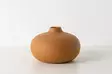 Tan Sävyn Keraaminen Maljakko - 100% Keraaminen, 23x16x23 cm, Tyylikäs Sisustuselementti Kodin Koristeluun - Kukka-amppelit ja maljakot - 8684282979807 - 2