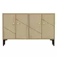 TV-taso Sapphire Oak - 100% Melamiinipinnoitettu Lastulevy, 18mm, PVC-jalat, 120x30x75cm, 1 Paketti - TV-tasot - 8683742102427 - 7