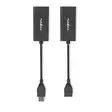 USB Extender | USB 2.0 | 1x USB-A Uros | 1x RJ45 Female | 1x USB-A Naaras | 1x RJ45 Female | Jopa 50m | 480 Mbps | Niklattu | Pyöreä | PVC | Musta | Laatikko - Tietokone ja verkko - 5412810443277 - 1