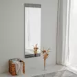 Valkoinen Peili 40x120 cm - Kosteudenkestävä Melamiinipinnoitettu Kaluste, Ympäristöystävällinen ja Asennusvalmis - Peilit - 8683342512367 - 2
