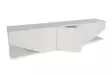 Valkoinen TV-taso 180x40x30 cm - Moderni ja Tyylikäs, 100% Melamiinipinnoitettu, Useita Hyllyjä, Seinään Kiinnitettävä - TV-tasot - 8681181979877 - 6