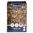 Valoketju 360 LED lämmin valkoinen - Valosarjat - 6410416424347 - 3