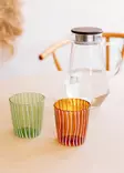 Vihreä Keittiölasitavara - 100% Lasi, 8x8x9 cm, 320 ml, Astianpesukoneen Kestävä, Ei Mikroaaltouuniin - Juomalasit - 8684283559107 - 2