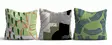 Ylellinen Monivärinen Tyynynpäällinen 3 kpl - 50% Puuvilla, 50% Polyesteri, 43x43 cm, Konepestävä ja Silitysmahdollisuus - Koristetyynyt - 8684283661237 - 1