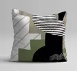 Ylellinen Monivärinen Tyynynpäällinen 3 kpl - 50% Puuvilla, 50% Polyesteri, 43x43 cm, Konepestävä ja Silitysmahdollisuus - Koristetyynyt - 8684283661237 - 3