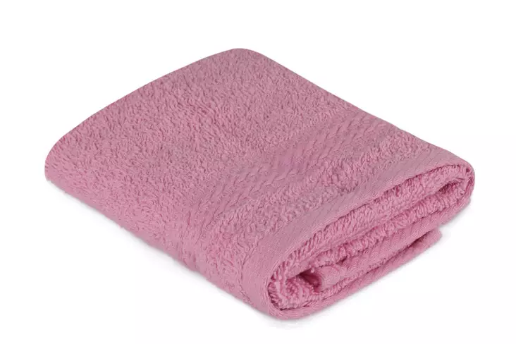100% Puuvillainen Vaaleanpunainen Käsipyyhe 30x50 cm - Ylellinen ja Konepestävä 40 °C:ssa, 500 gr/m² - Pyyhkeet ja kylpytakit - 8681181630907 - 1