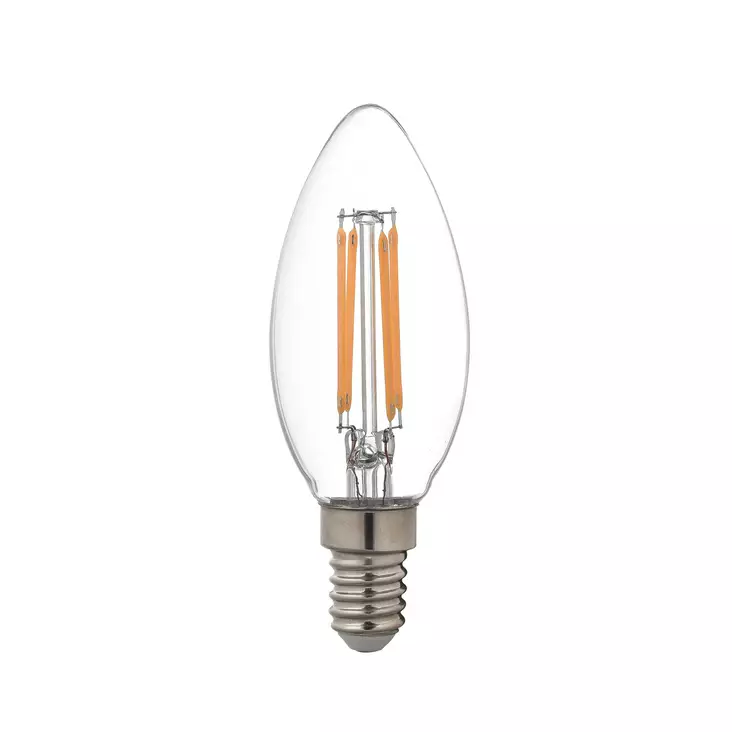 Airam led kynttil=C3=A4 kirkas 5w E14 kanta - Lamput ja loisteputket - 6435200242907 - 1
