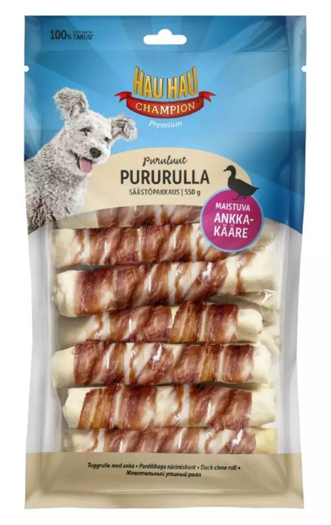 HHC Ankkapururulla 13x2,5cm 15kpl 550g - Puruluut ja herkut - 6430056886657 - 1