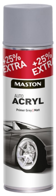 AutoACRYL Maston Spray-pohjamaali harmaa - Automaalit - 6412490024987 - 1