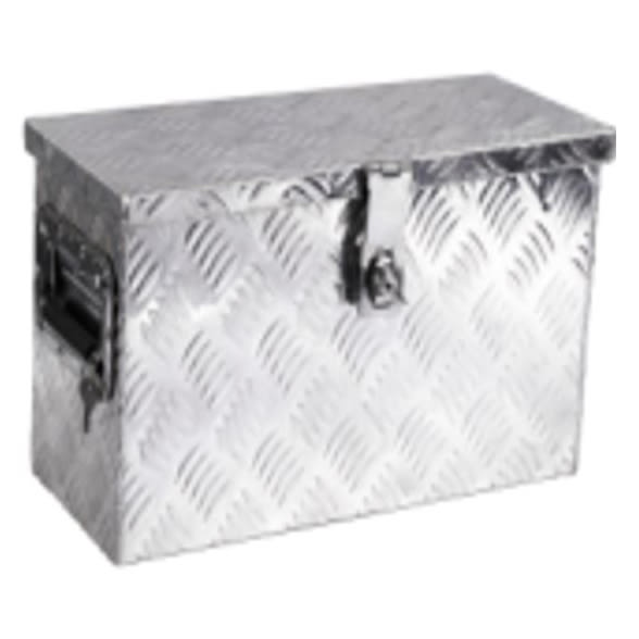 Clou tavaralaatikko 46x20x28cm alumiinia - Moottorikelkan ja mönkijän tarvikkeet - 6438014363967 - 1