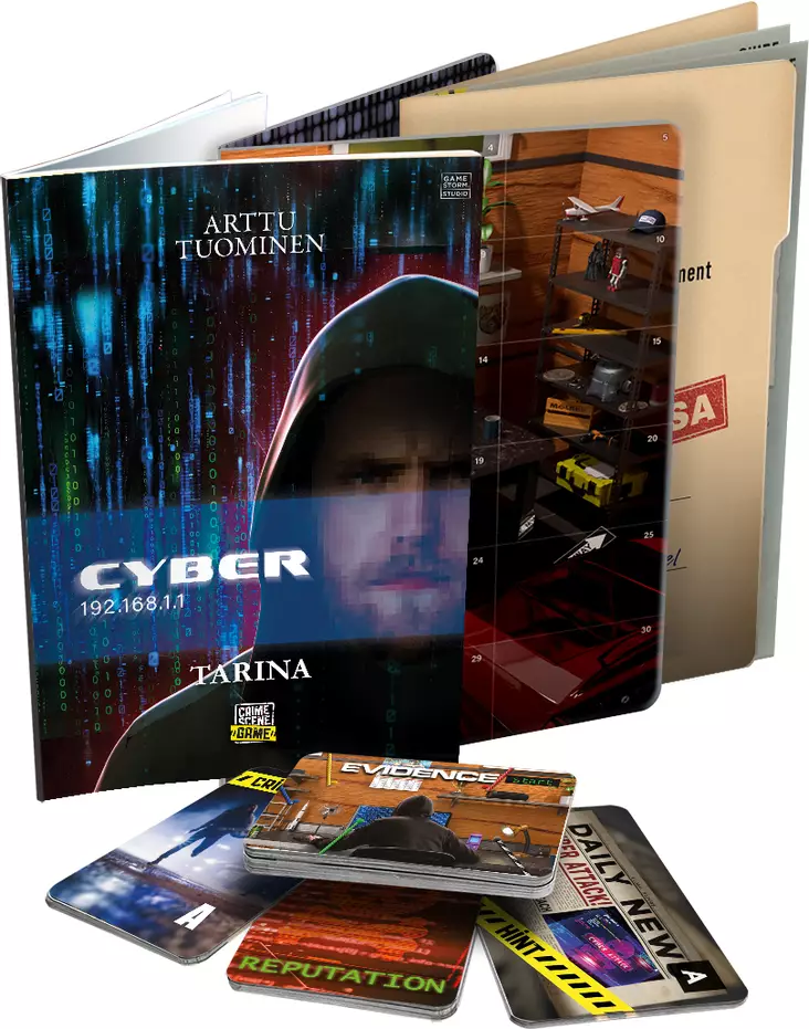 Crime Scene Cyber lautapeli - Pöytäpelit - 6416739594927 - 1