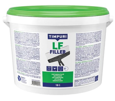 Hienotasoite 10 L valkoinen Filler LF - Tasoitteet ja täyteaineet - 6418091030747 - 1