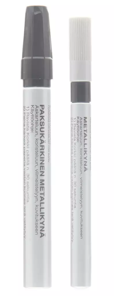 Hopeatussi ohut+paksu - Askartelumateriaalit ja tarvikkeet - 6410411523977 - 1