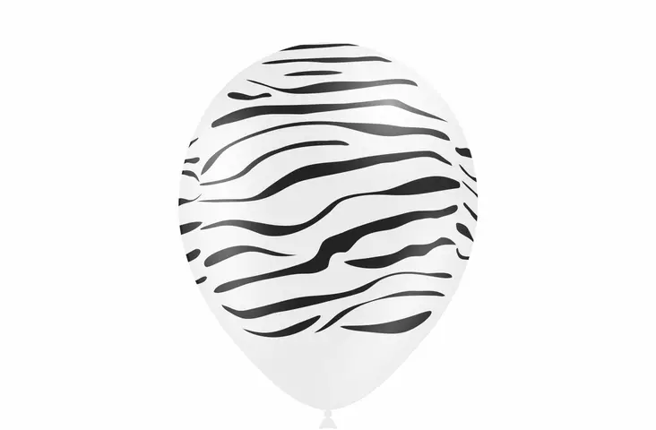 Ilmapallo seepra 8 kpl - Ilmapallot ja tarvikkeet - 6410416131047 - 1