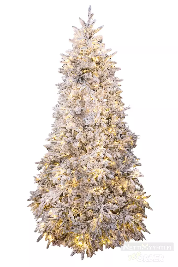 Joulukuusi Aito Huurre LED 210 cm - Joulukuuset - 6438168114057 - 1