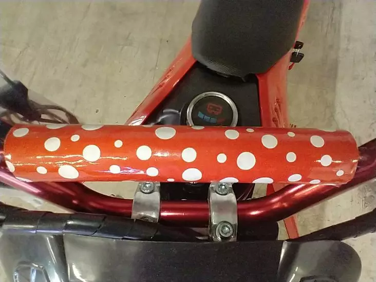 Kids Cross Ohjaustangon pehmike, punainen - Kids Cross - 6438431021747 - 1