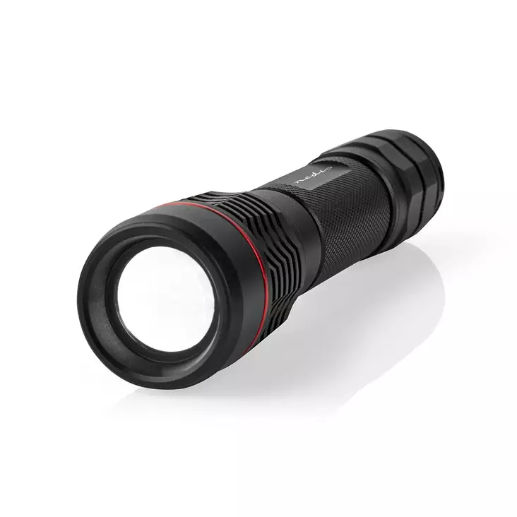 LED Taskulamppu | Paristokäyttöinen | 3.7 V DC | 10 W | 1x 18650 | Nimellisvaloteho: 1000 lm | Valoalue: 200 m | Säteen kulma: 10 ° - Taskulamput - 5412810442867 - 1