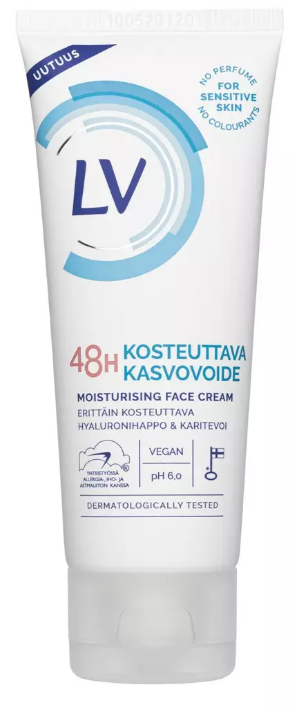 LV 75ml Kosteuttava kasvovoide 48h - Kasvojenhoito - 6414505152487 - 1