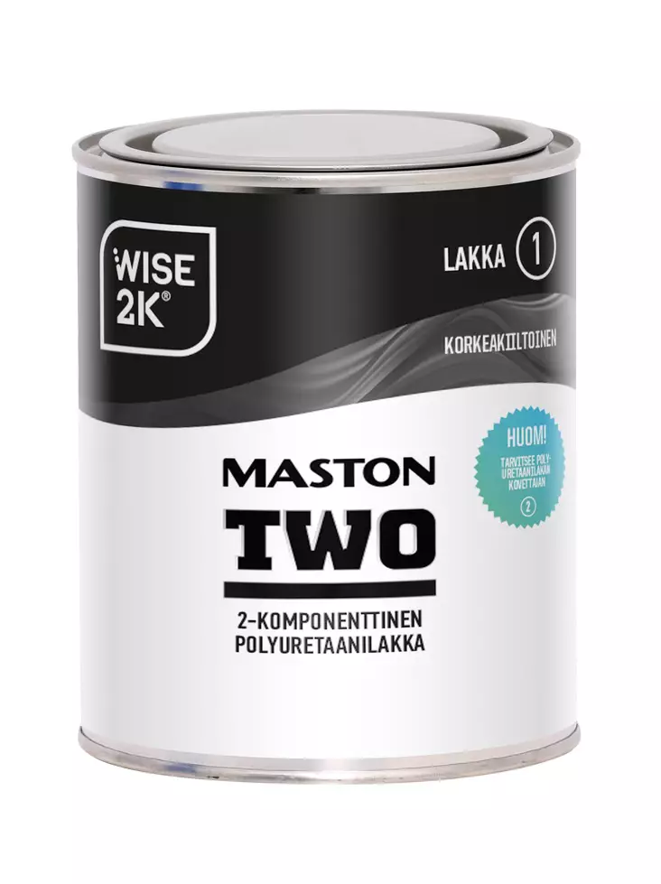 Lakka 2K PU kiilt=C3=A4v=C3=A4 720ml - Lakat ja petsit - 6412490016357 - 1