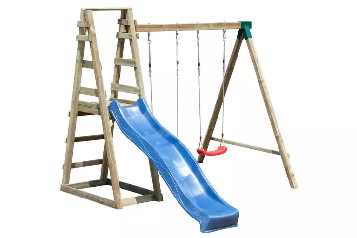 Leikkiteline Liukum=C3=A4ki ja 2 keinua Tarmo - Muut ulkolelut - 6410416043197 - 1