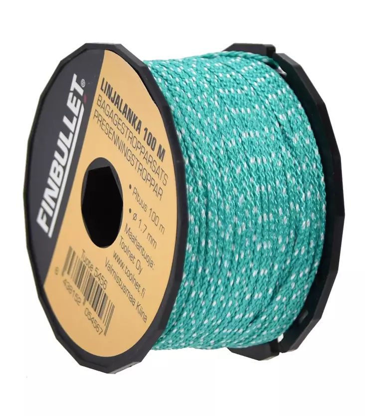 Linjalanka 1,7mm x 100m leikkurilla - Merkintätyökalut - 6438152054567 - 1