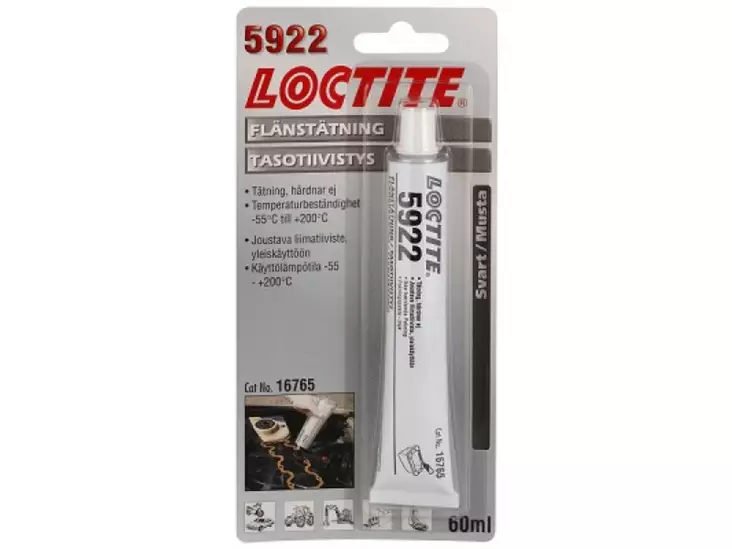 Loctite tiivistesilikoni 60 ml musta - Tasoitteet ja täyteaineet - 5010266167657 - 1