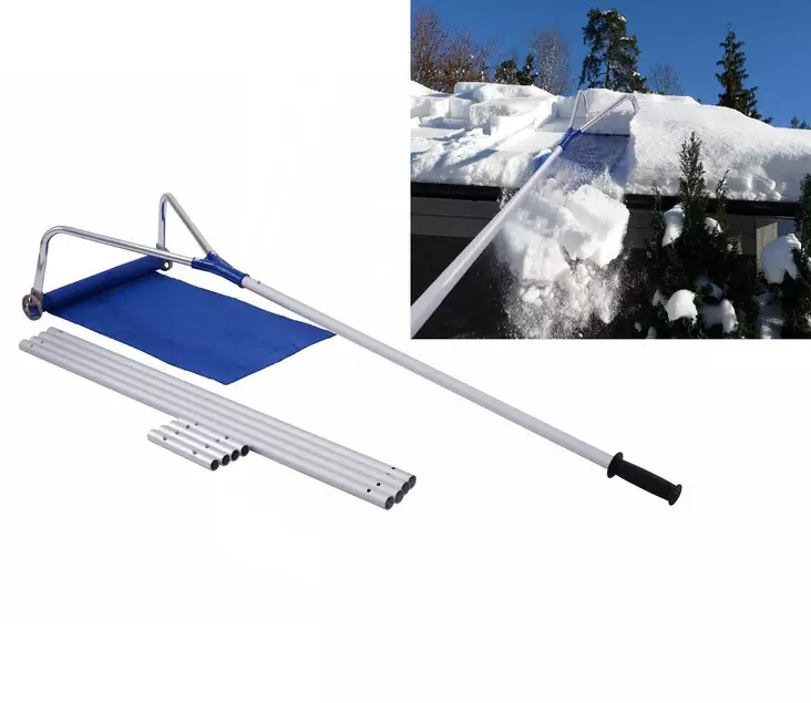 Lumenpudotin Tuisku 6,3 m alumiini - Lumenpudottimet - 6438168104577 - 1