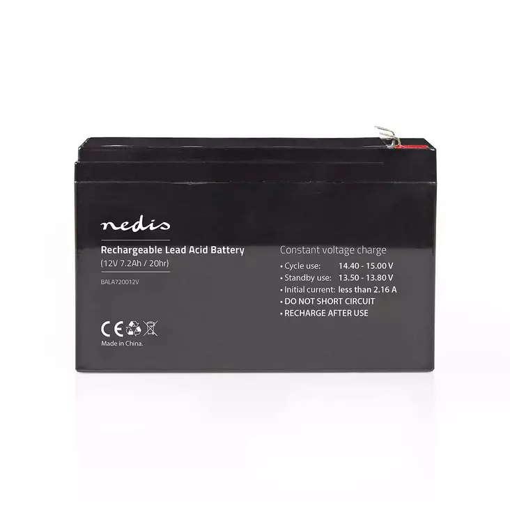 Lyijyakku | Lyijyhappo | Ladattava | 12 V | 7200 mAh - Auton akut ja pienakut - 5412810284177 - 1