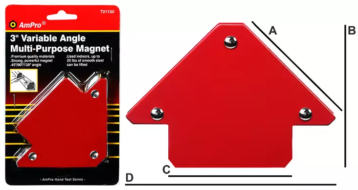 Magneettikulma 11kg - Muut käsityökalut - 795609211307 - 1