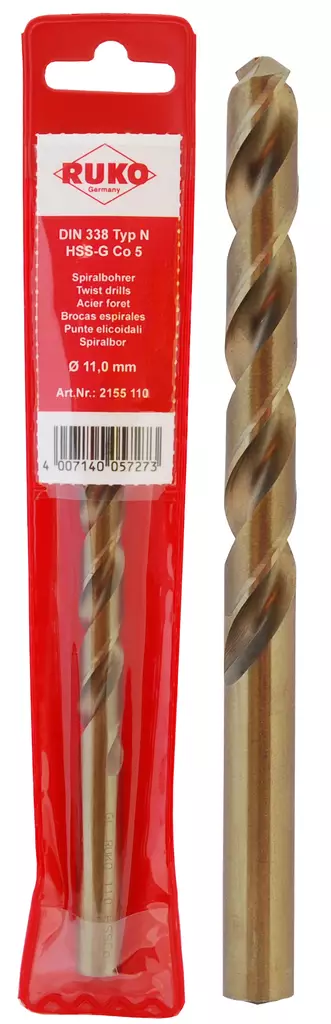Metalliporanterä co5 6,5 mm - Metalliporanterät - 4007140057167 - 1