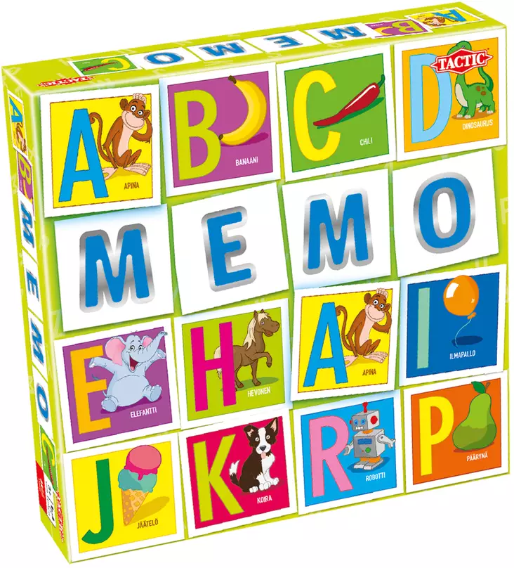 Muistipeli Memo ABC - Pöytäpelit - 6416739411927 - 1