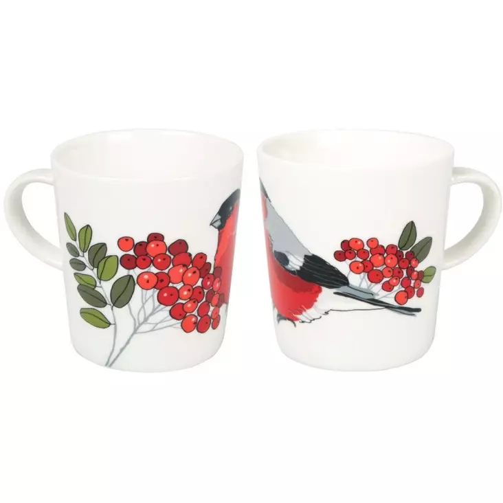 Muki Punatulkku - Kahvi- ja teeastiat - 6416550712517 - 1