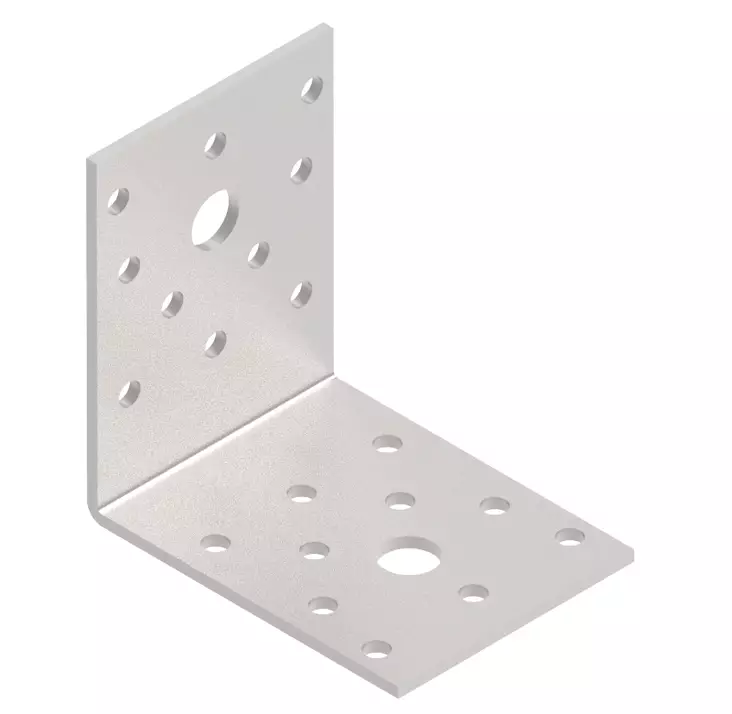 Naulauskulma Kuumasinkitty 70 x 70 x 55 - Naulauslevyt ja kulmaraudat - 4741280711267 - 1