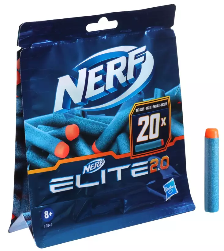 Nerf Elite 2.0 Refill 20 kpl nuolia - Leikkiaseet - 5010993767847 - 1