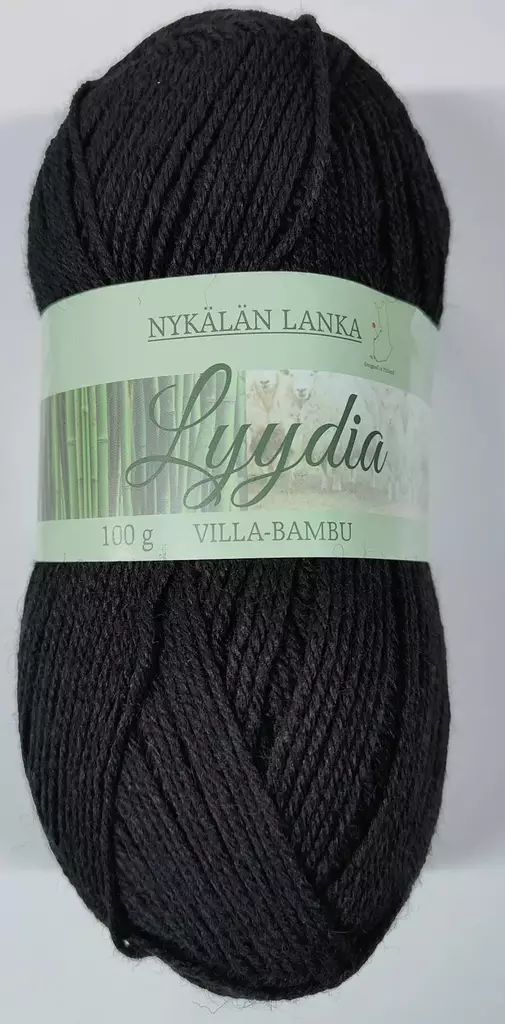 Lyydia musta - Langat ja ompelutarvikkeet - 6419285778377 - 1